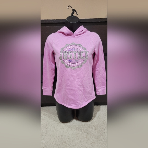 NEW JUSTICE GIRLS SWEATHER SIZE 10 - Picture 1 of 2